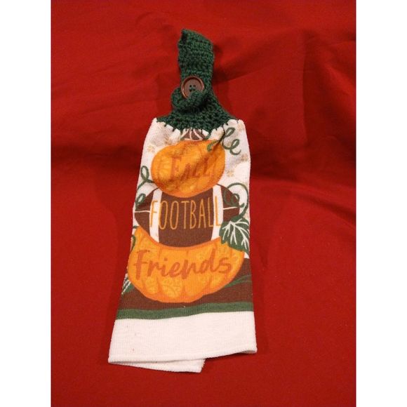 Crochet hand towel